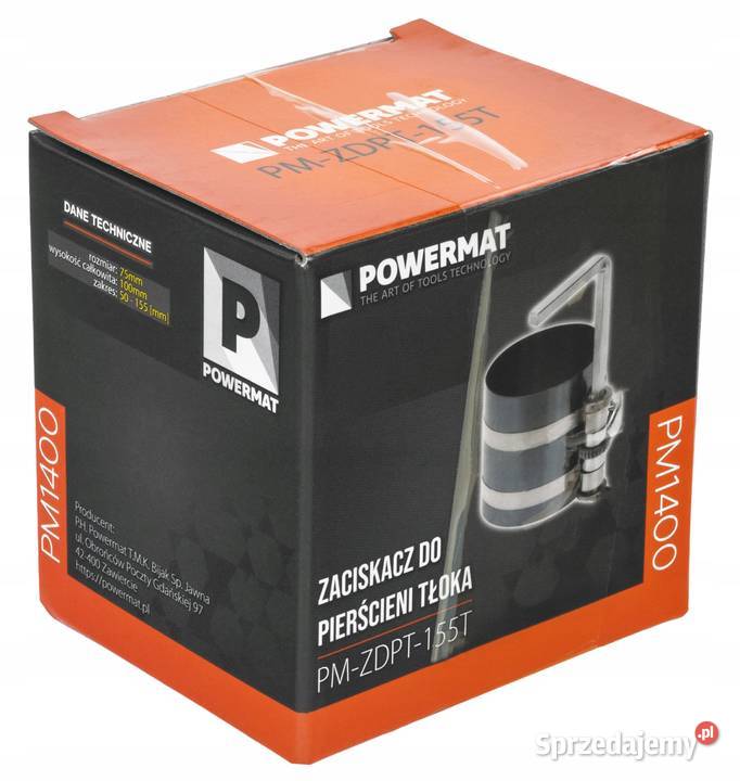 Zaciskacz do pierścieni tłoka 50155 mm Katowice