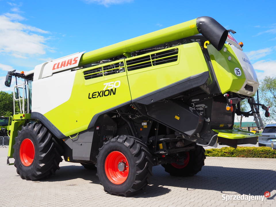 Claas Lexion 750 V680 Kombajn zbożowy rotorowy Stęszew sprzedam