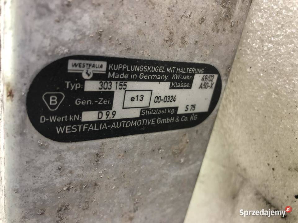 HAK HOLOWNICZY BELKA 303157600002 BMW E46