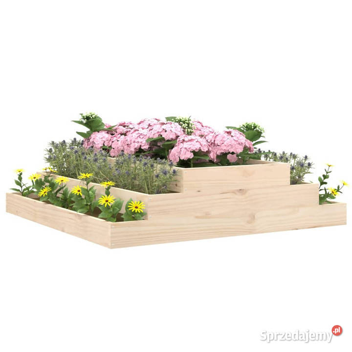 Donica 110x110x27 lite drewno sosnowe WM823899 Warszawa