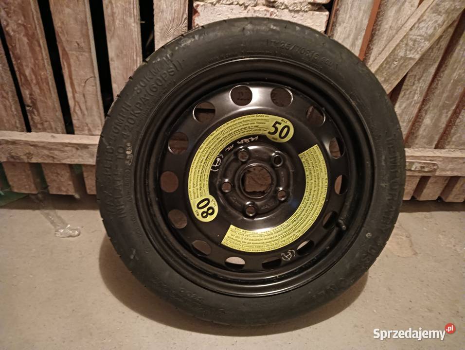 Koło dojazdowe Seat Altea 16 Złotoryja