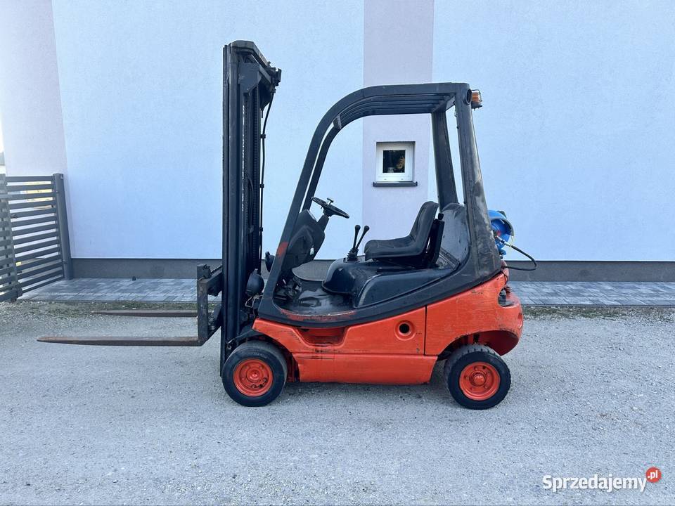 Wózek widlowy Linde H16 16 t 5m triplex wolny łódzkie Rząśnia