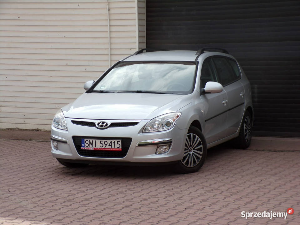 Hyundai i30 Lift Gwarancja 16 126 2009 I srebrny Mikołów