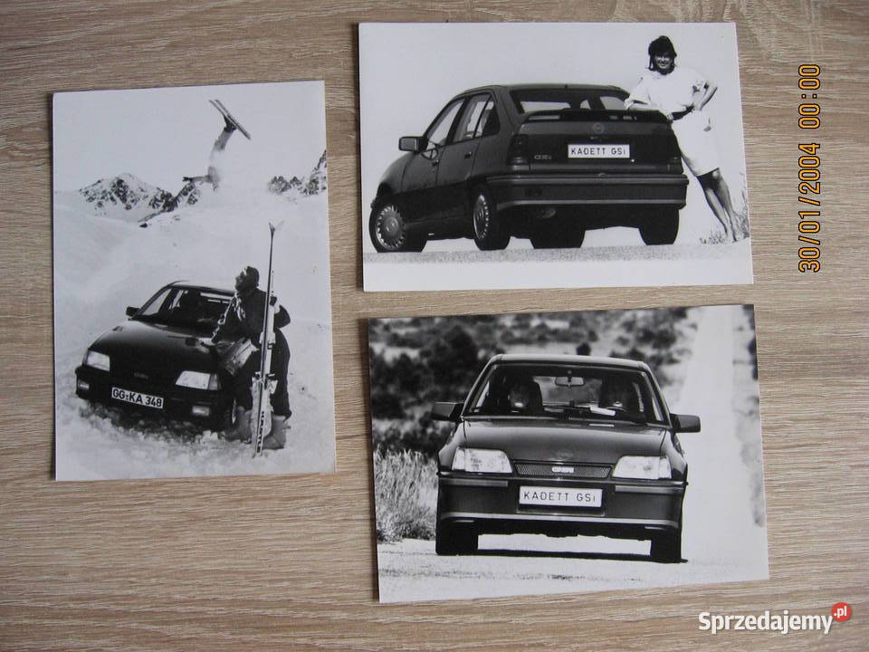 OPEL Kadett GSI stara fotografia GM PRL auto Przemyśl
