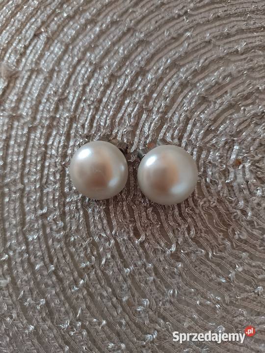 Perłowe KLIPSY perły NOWE Dla kobiet Kraków