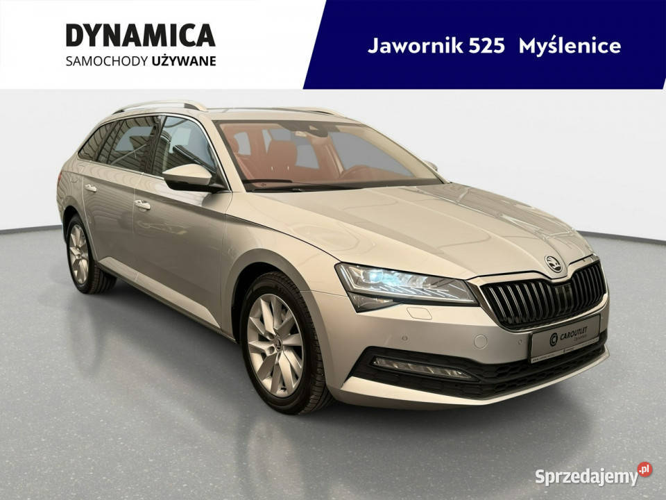 koda Superb Combi Ambition 20TDI 190 DSG 2020 r Samochody osobowe małopolskie Myślenice