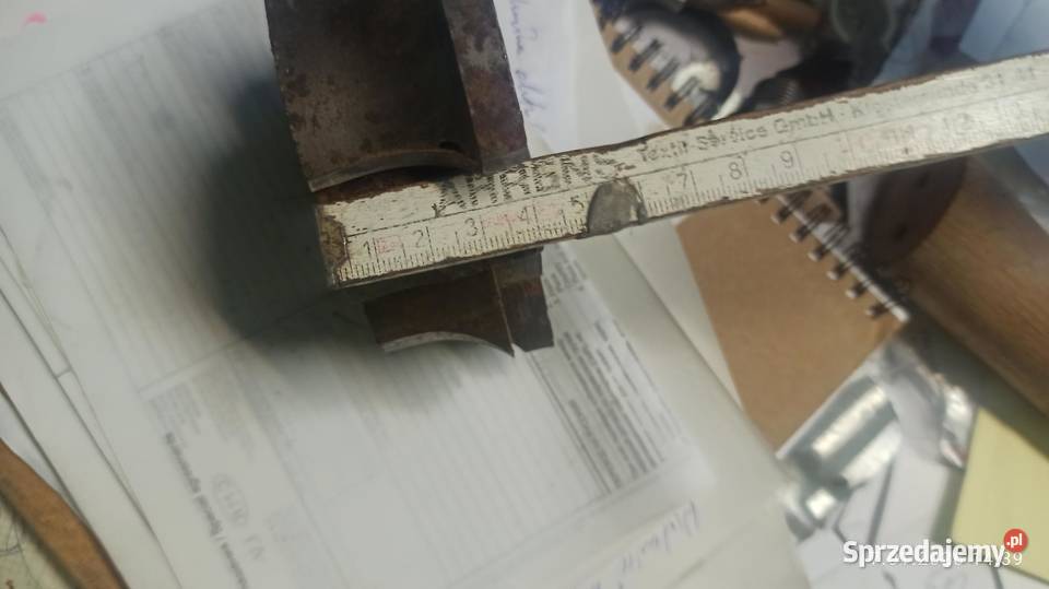 frez głowica z nożami wymiennymi promień wklęsły