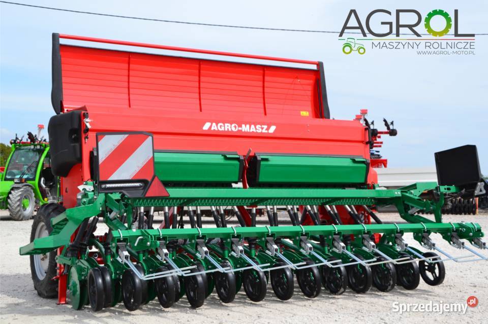 Siewnik zbożowy rzędowy 3m Agromasz SR301 Wróblewo sprzedam