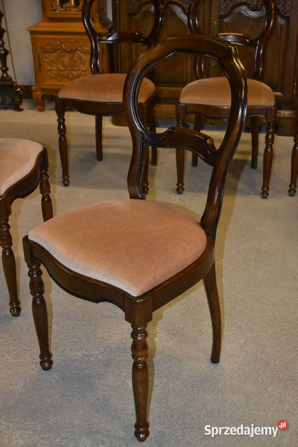 krzesła z tapicerką 6 śląskie Będzin