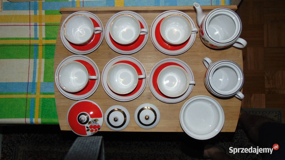 Porcelanowy zestaw kawowoherbaciany POŁONNE Białystok