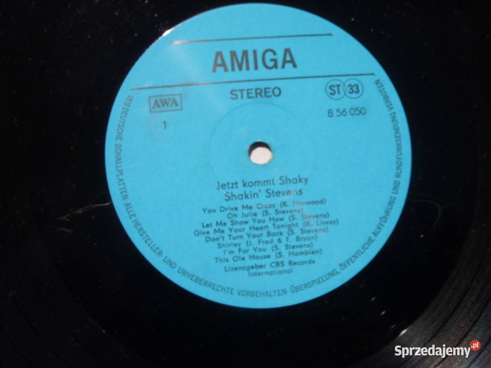 Winyl LPSHAKIN STEVENSJETZT KOMMT Amiga 1984 r płyta winylowa