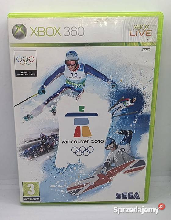 Gra Vancouver 2010 Xbox 360 warmińsko-mazurskie Elbląg