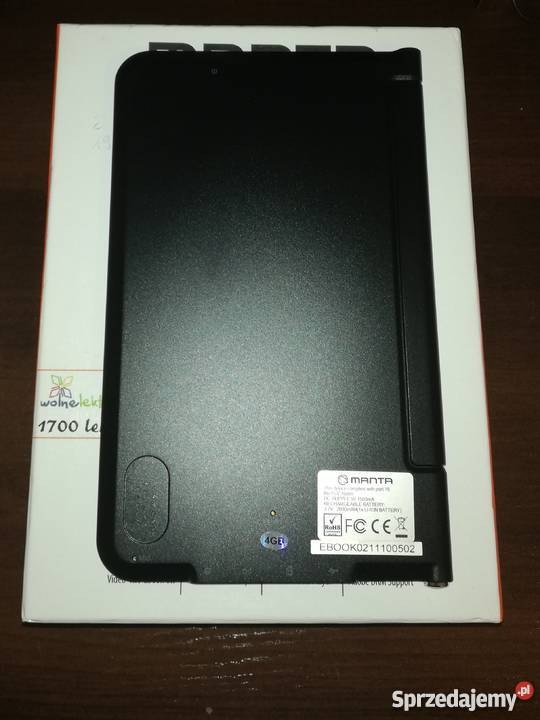 Ebook Manta NOWY Zielona Góra sprzedam