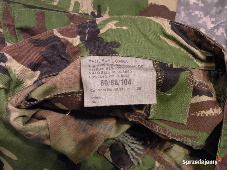 Spodnie DPM s95 lightweight 8088104 dolnośląskie Wrocław sprzedam