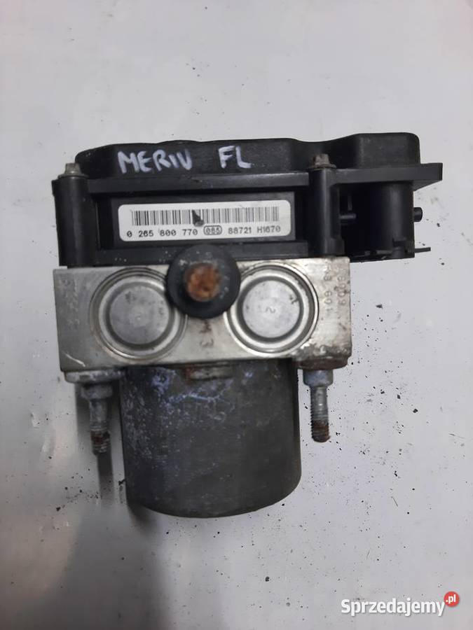 Opel Meriva A FL sterownik pompa ABS 0265800770 osobowe Ksawerów sprzedam