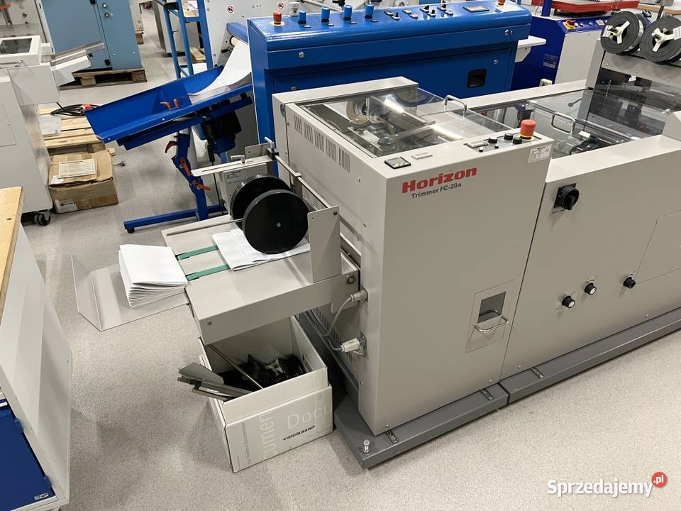 Linia do broszur Horizon VAC100a VAC100c SPF20A Radom sprzedam