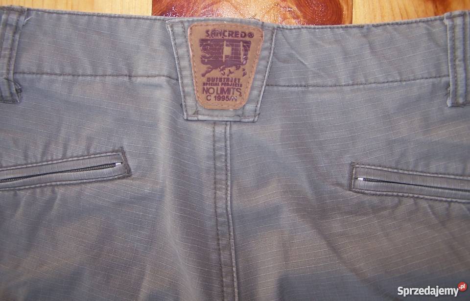 Krótkie spodenki szorty Sancred 100 bawełna z Rozmiar M