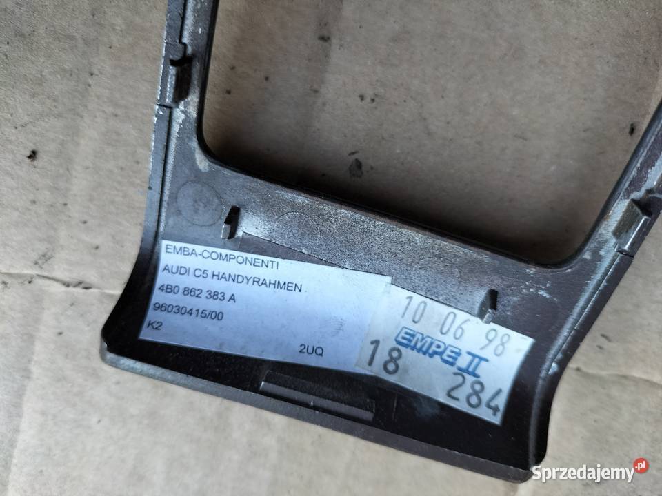 AUDI A6C6 A6 C5 4B0862383A osłona ramka tunelu Kamień-Kolonia