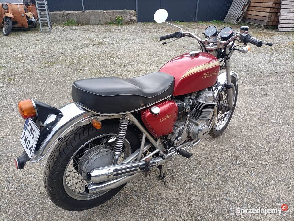 Honda CB 750 Four zarejestrowana 750cm3 Padniewko
