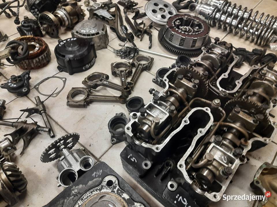 Honda CBX 650 silnik części głowica cylinder Części motocyklowe Jelenia Góra