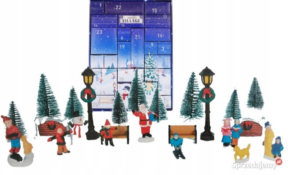 Kalendarz adwentowy village miasteczko zimowe małopolskie Wieliczka