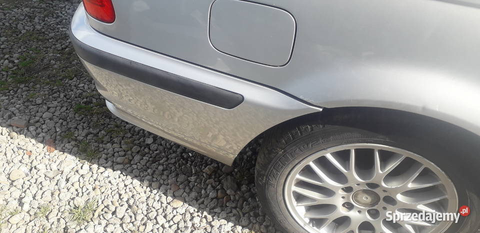 Zerzak tylny BMW E46 KOMBI SREBRNY METALIK Żabno
