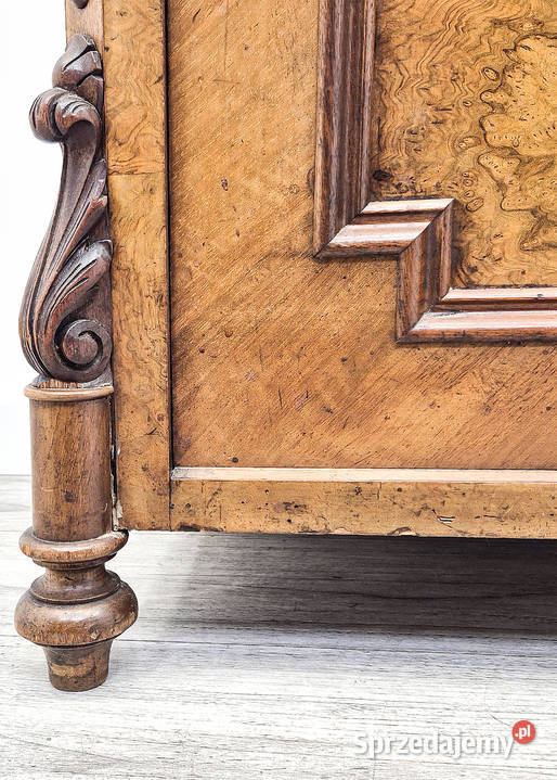 Bieliźniarka KOMODA Ludwik Filip ANTYK 1p XX 87cm Kalisz