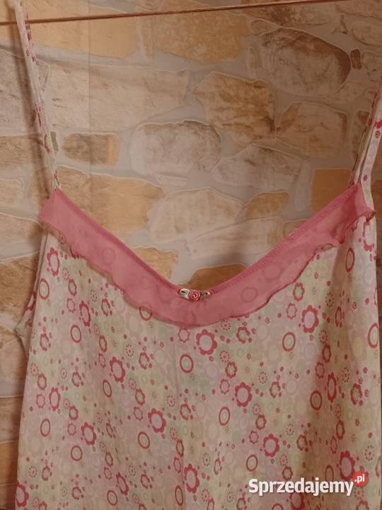 42XL Elegancka koszulka nocna z Londynu letnia