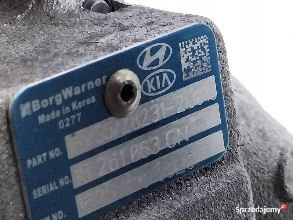 TURBOSPRĘŻARKA 8V35 282312U010 16 CRDI Hyundai osobowe