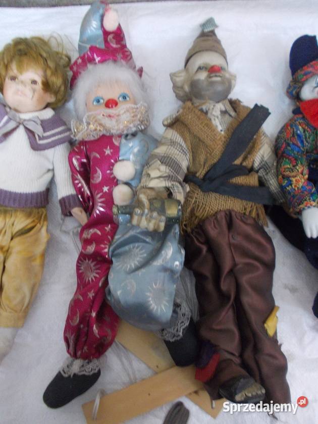 Kolekcja starych porcelanowych ceramiczny lalek Antyki Bielsko-Biała sprzedam