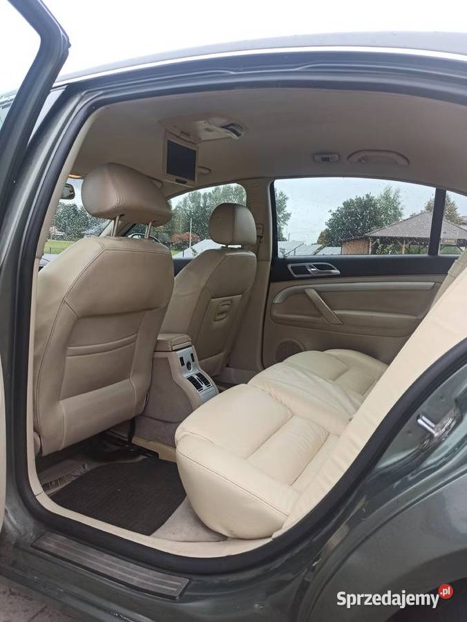 koda Superb 25TDI V6 Comfort 163 2006r zielony Chłopice