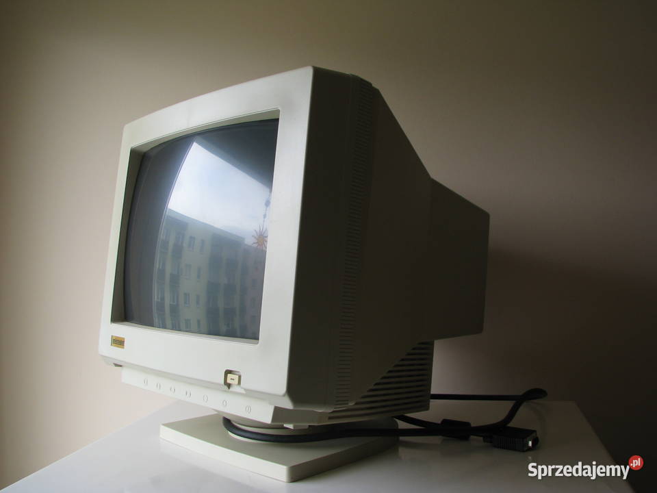 Monitor do komputera CRT Microspot 14 1995r Krapkowice