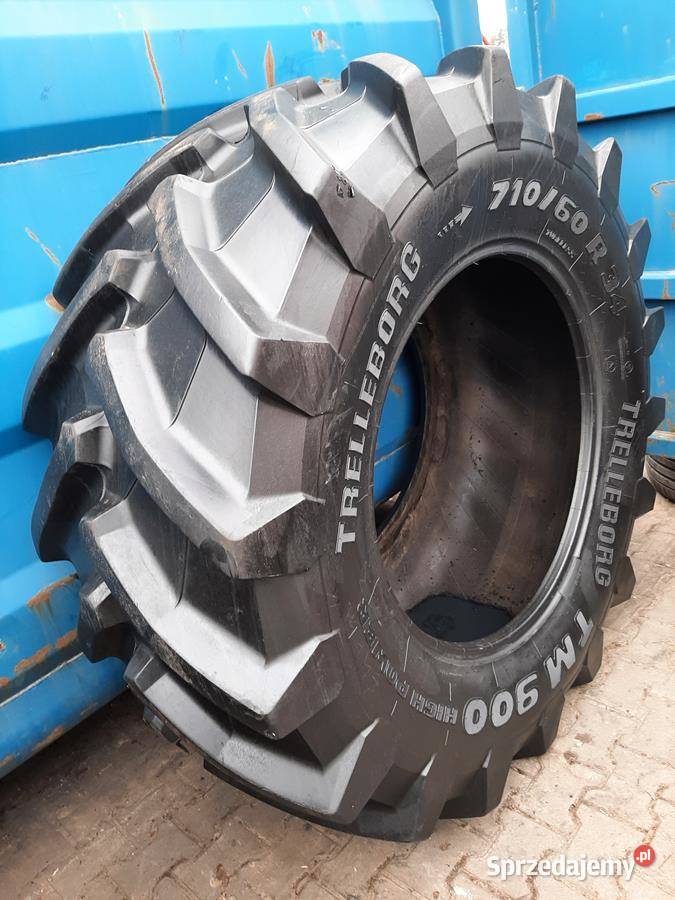 Opona używana rolnicza 71060R34 TRELLEBORG TM900