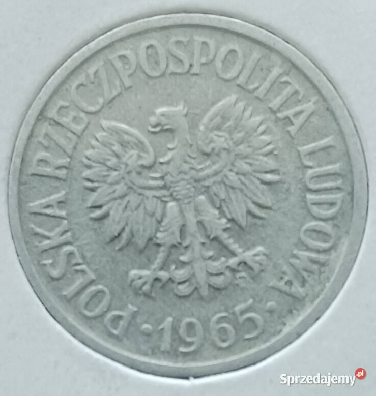 20 Groszy 1965 r 1 PRL Piękne Konin
