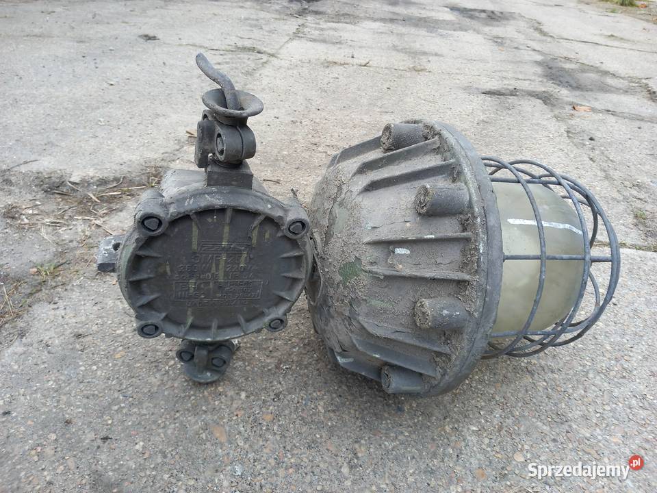 Stare lampy fabryczne Zamel Lampy wiszące świętokrzyskie
