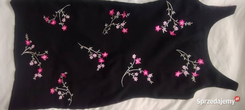 Sukienka czarna elegancka Sarah Spencer z USA Długość Midi Wrocław