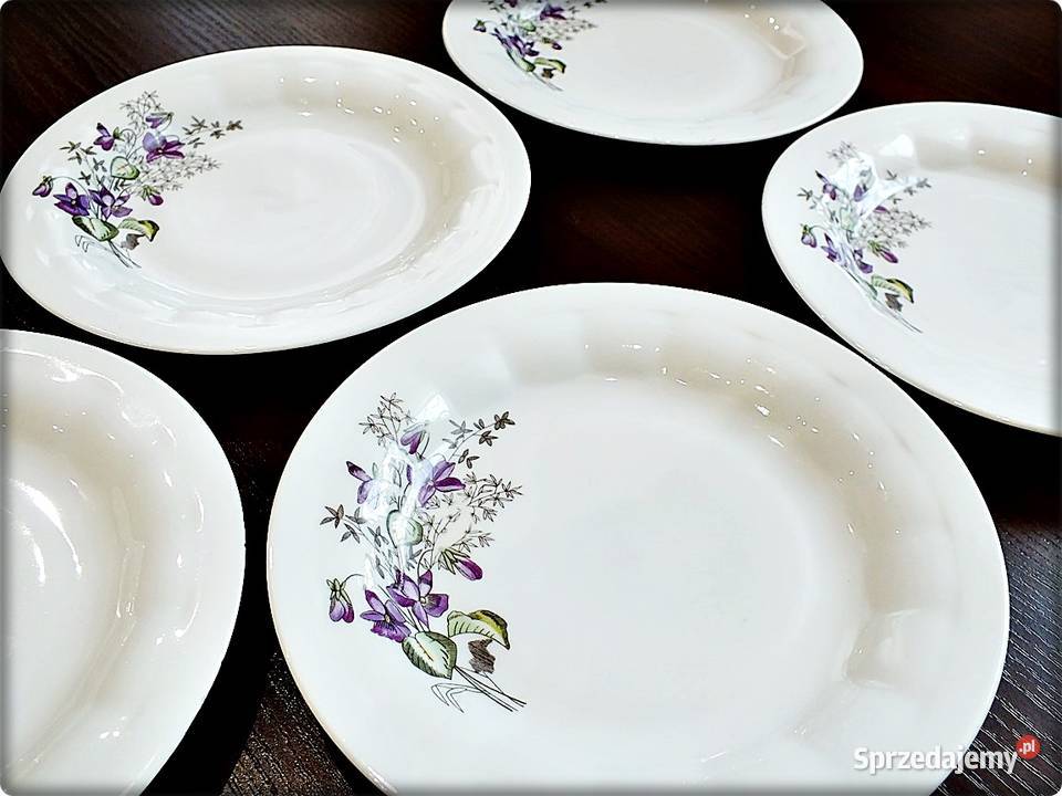 Talerz Talerzyk deserowy 175 Fabryka Porcelany Dom i Ogród Żary