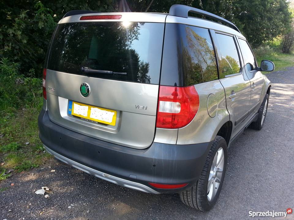 Skoda Yeti Anglik 4x4 komputer pokładowy dolnośląskie Wrocław