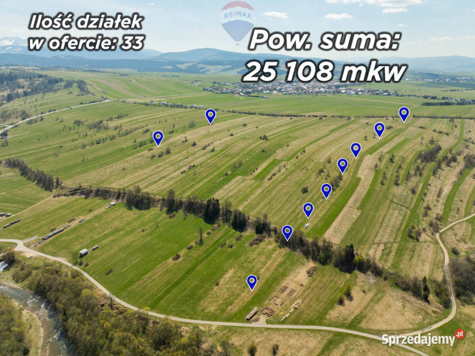 DZIAŁKI ROLNE I LEŚNE W CHOCHOŁOWIE rolna Chochołów
