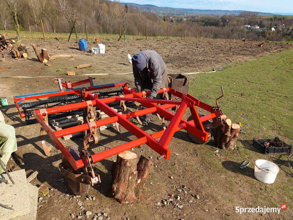 Sprzedam kultywator uniagrudziądz z wałkiem 21m Pozostałe Brzyska