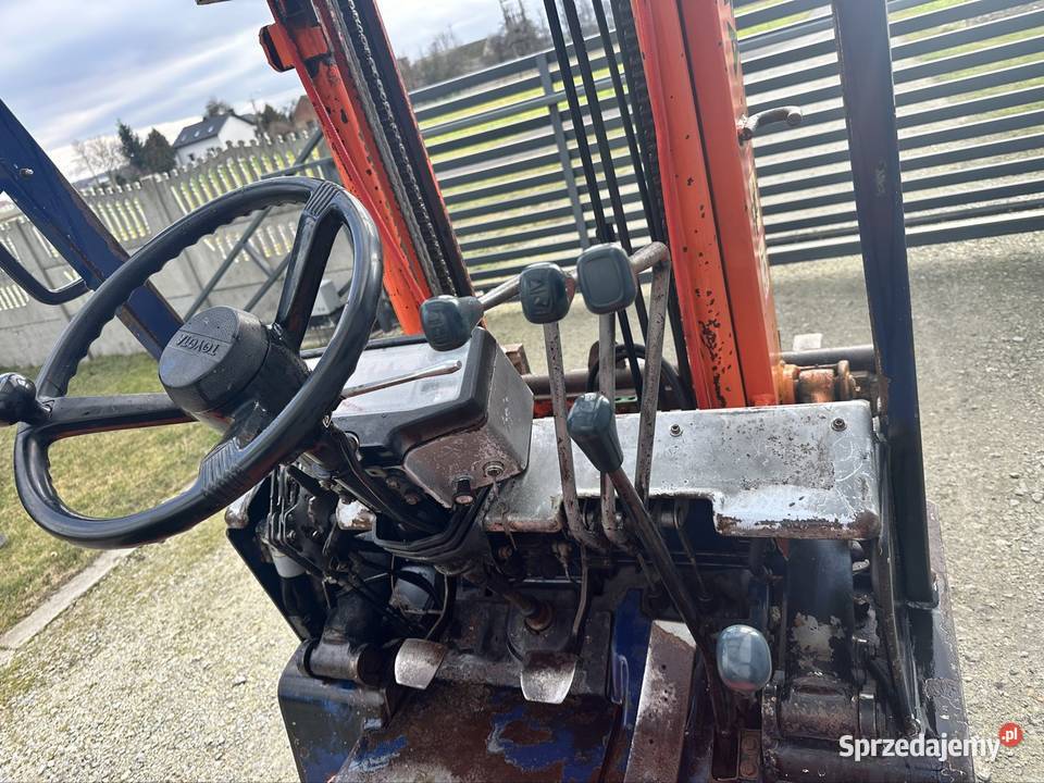 Wózek widłowy Toyota 14t 33m manual lpg duplex Pajęczno