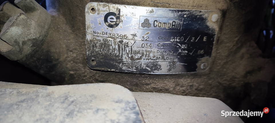 Kompresor sprężarka śrubowa Atlas Copco YA3 Pomianów Górny