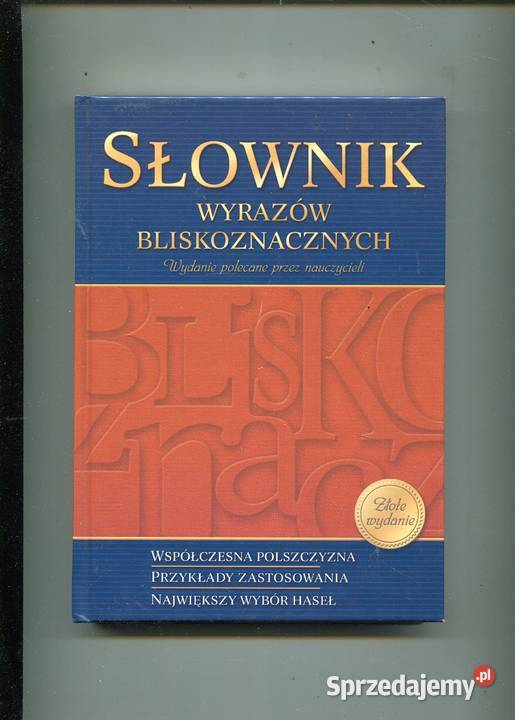 Słownik wyrazów bliskoznacznych GREG zachodniopomorskie sprzedam