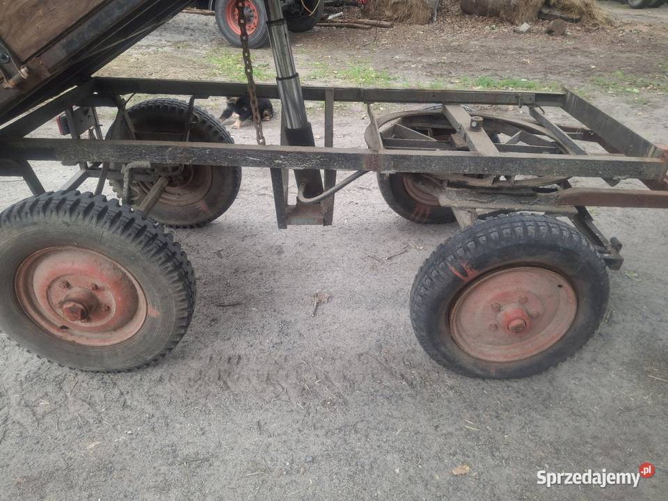 Przyczepa wywrotka 240x130 minitraktorek ciapek Krosno Odrzańskie sprzedam