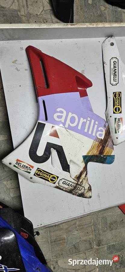 Aprilia af1 rs przód boki lewy prawy plastik Rybarzowice