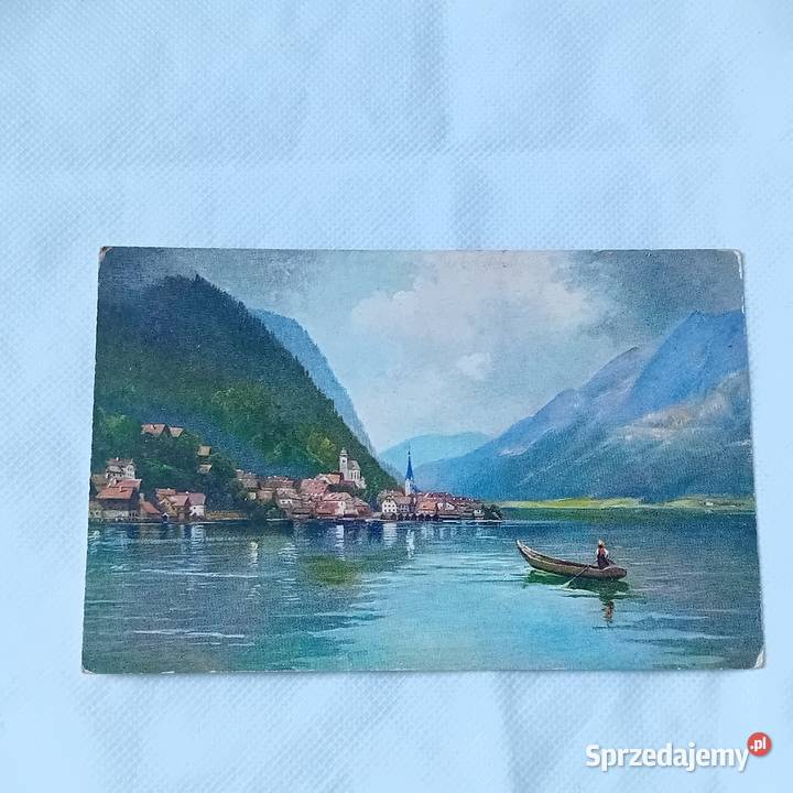 Pocztówka Hallstard am Hallensee Niemcy lata 20e Koźminek