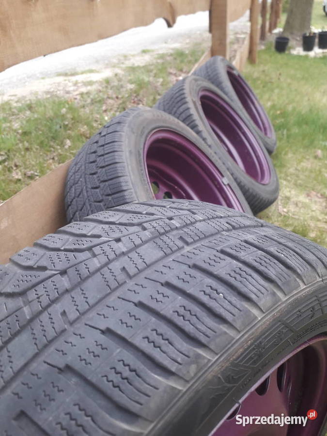 Felgi 4x100 16 x 65 ET 37 VW Seat VAG Opony 195 Motoryzacja łódzkie Działoszyn