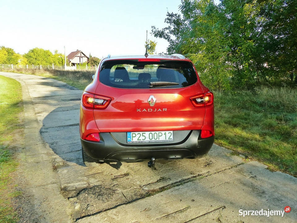 Renault Kadjar 12 Tce 130ClimatronicAluLedPełna czujnik zmierzchu wielkopolskie Piła