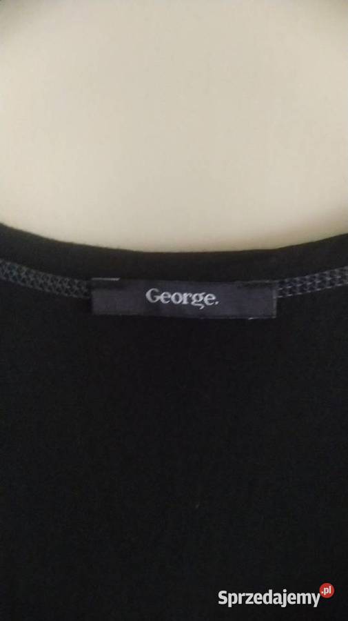 Długa letnia czarna sukienka George 4248 Spódnice i sukienki Ostrów Wielkopolski