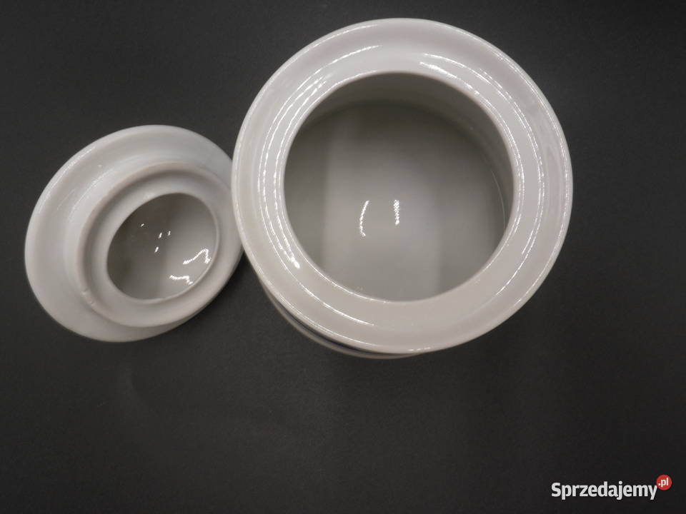 Porcelanowa cukiernica wzór słomkowy WINTERLING Raszków